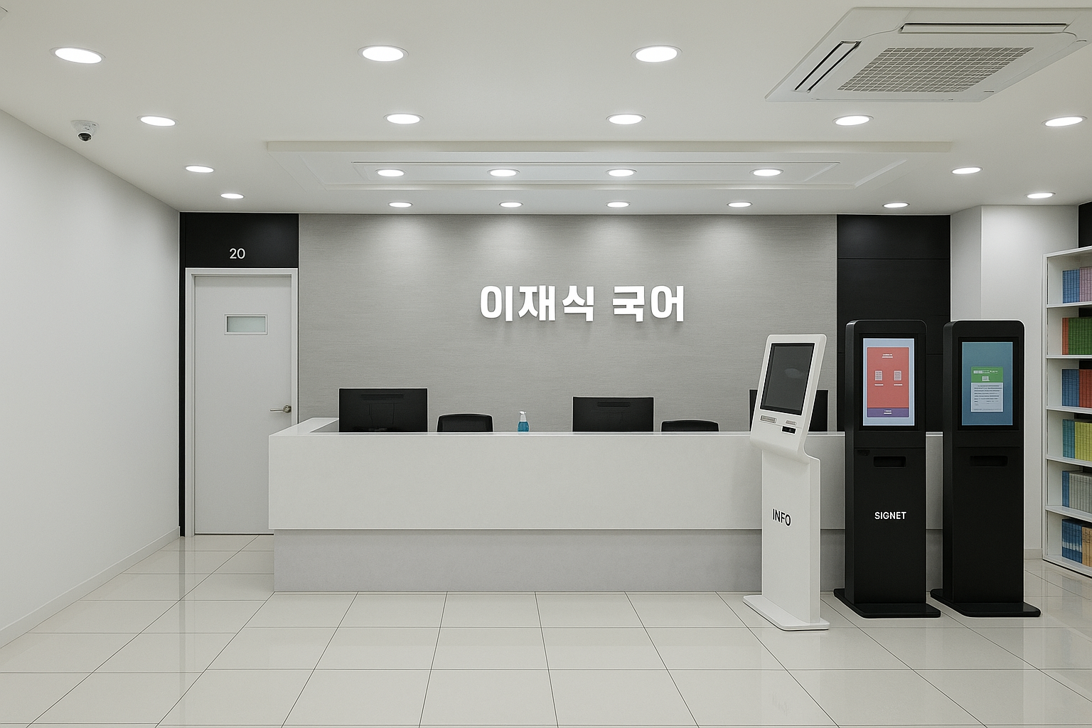 부천 상동 본관 - 메인 인포메이션 & 웰컴 로비
